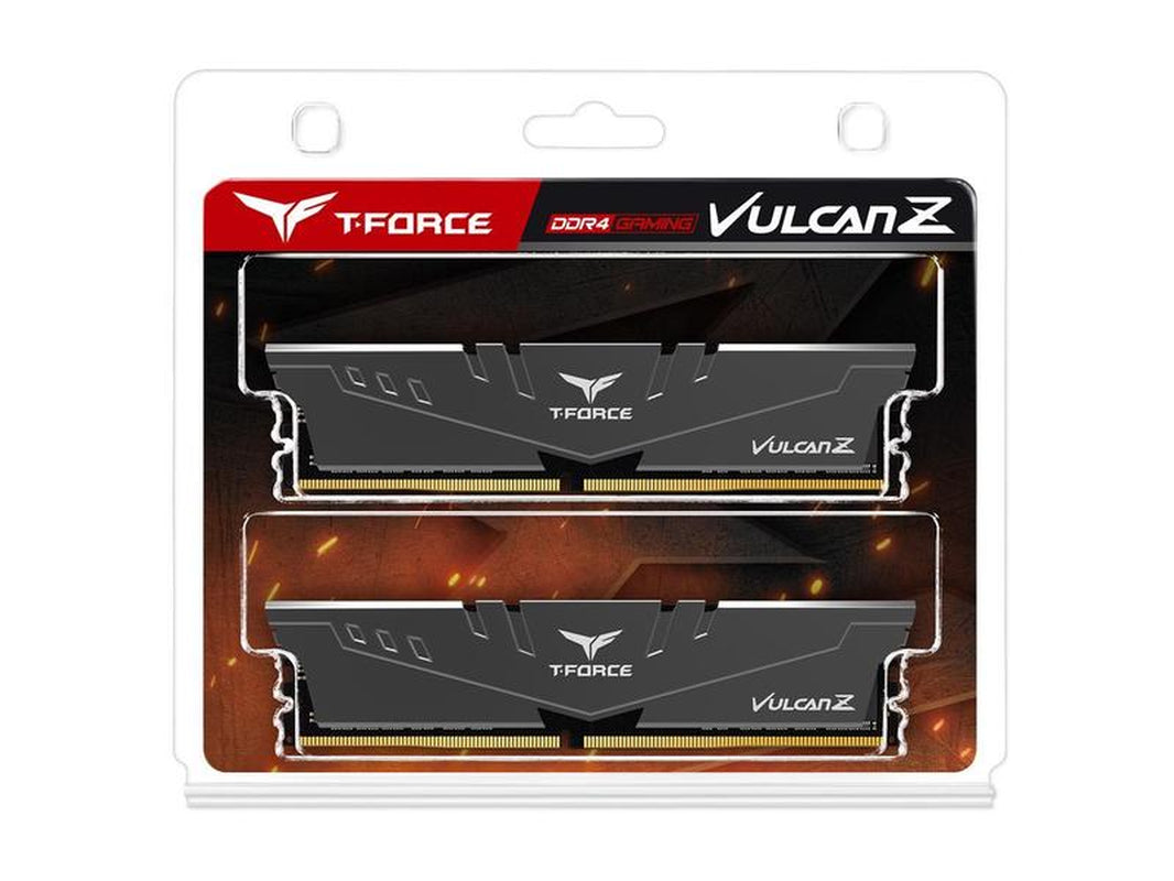Team T-FORCE VULCAN Z 32GB (2 X 16GB) 288-Pin PC RAM DDR4 3200 (PC4 25600) Desktop Memory Model TLZGD432G3200HC16FDC01