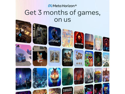 Meta Quest 3S 128GB — Dive into Mixed Reality — Unreal Device. Unreal Price. — All-In-One Headset — Get a 3-Month Trial of Meta Horizon+ Included