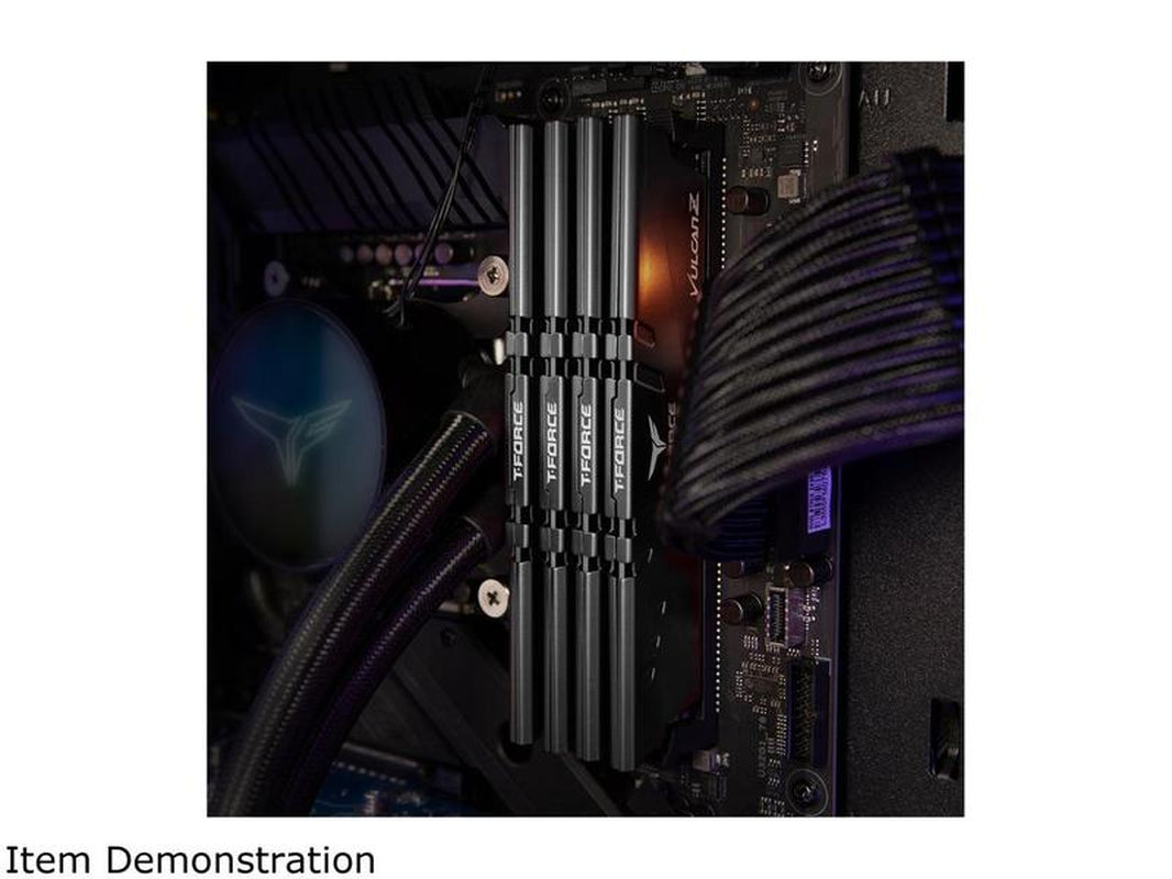 Team T-FORCE VULCAN Z 32GB (2 X 16GB) 288-Pin PC RAM DDR4 3200 (PC4 25600) Desktop Memory Model TLZGD432G3200HC16FDC01
