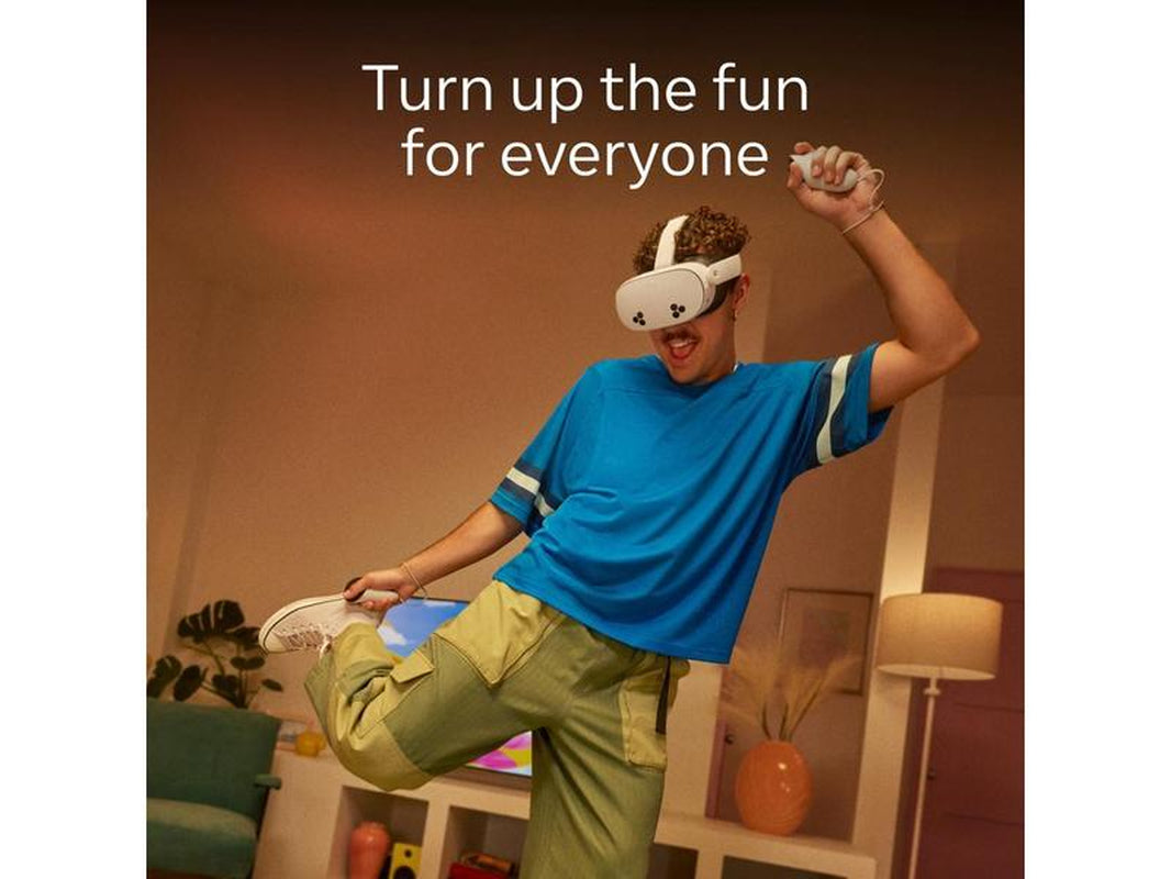 Meta Quest 3S 128GB — Dive into Mixed Reality — Unreal Device. Unreal Price. — All-In-One Headset — Get a 3-Month Trial of Meta Horizon+ Included