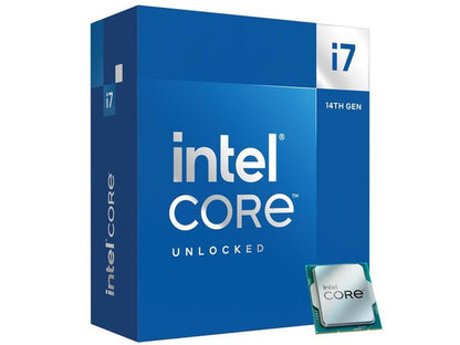 Intel Core I7-14700K - Core I7 14Th Gen 20-Core (8P+12E) LGA 1700 125W Intel UHD Graphics 770 Processor - Boxed - BX8071514700K