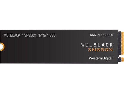 WD_BLACK 2TB SN850X Nvme Internal Gaming SSD Solid State Drive - Gen4 Pcie, M.2 2280, up to 7,300 Mb/S - WDS200T2X0E