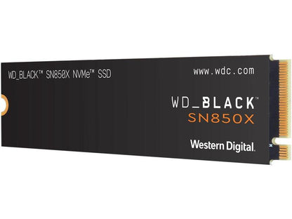 WD_BLACK 2TB SN850X Nvme Internal Gaming SSD Solid State Drive - Gen4 Pcie, M.2 2280, up to 7,300 Mb/S - WDS200T2X0E