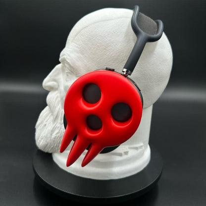Steez 3D Printed Custom Soul Eater Airpod Max Cover Anime Edition Lightweight Comfortable Fit