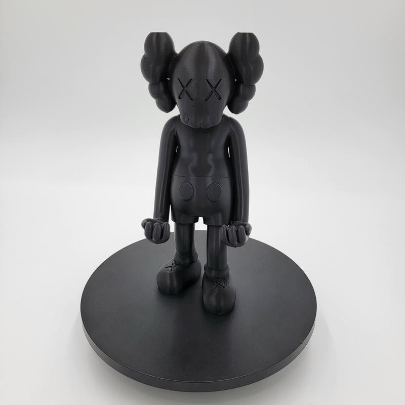 3D Printed Stand Figurine/Controller Mount - Unique Artwork with Functional Design for Gaming Setup