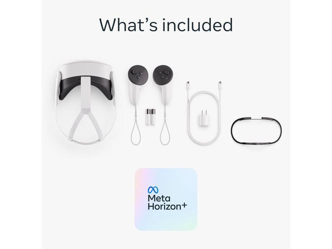 Meta Quest 3S 128GB — Dive into Mixed Reality — Unreal Device. Unreal Price. — All-In-One Headset — Get a 3-Month Trial of Meta Horizon+ Included